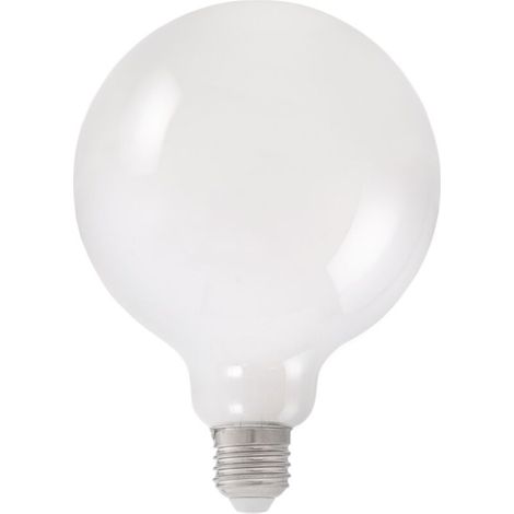 Ampoule LED globe décorative "Milky" - E27 G125 - 6W - 3000K - Blanc Chaud - Ampoule LED globe décorative "Milky" - E27 G125 - 6W - 3000K - Blanc Chaud (1/5)