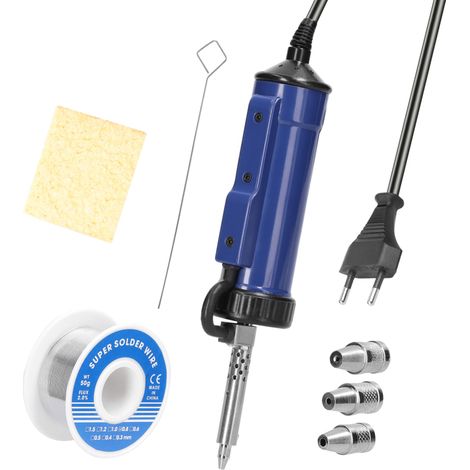 Machine à dessouder automatique et portable électrique à vide pour retirer l'étain de soudure. (1/5)