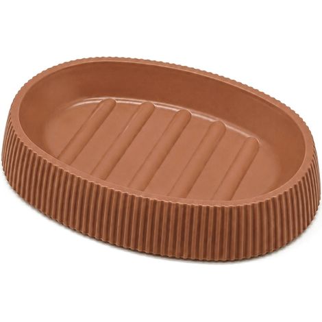 Portasaponetta terracotta cannettato Blob (1/5)
