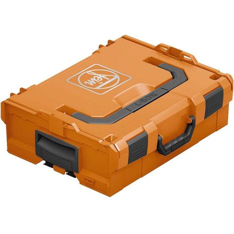 Fein L-BOXX 136 Estuche de herramientas naranja robusto