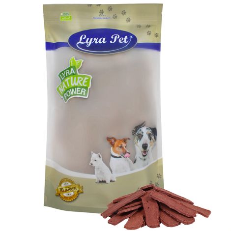 1 kg de lanières de viande de cheval Lyra Pet® (1/5)