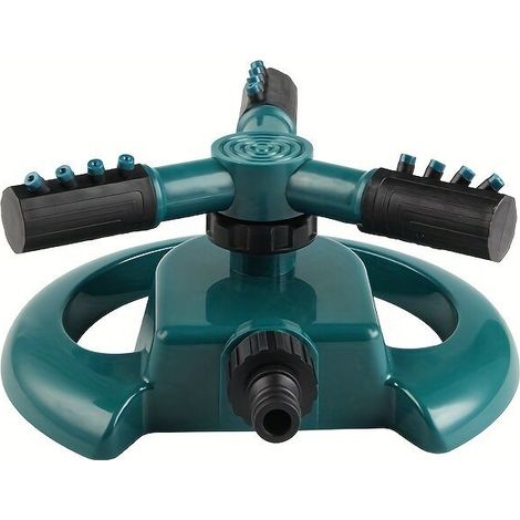 Arroseur rotatif automatique Peacock Green Tête d'arrosage intelligente à 360° pour un arrosage optimal du jardin et de la pelouse Système d'arrosage automatique pour grandes surfaces (1/3)
