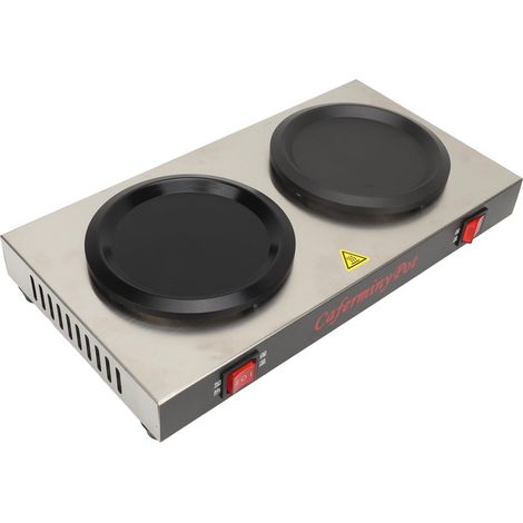 Zweistufiger Kaffeewärmer mit Doppelbrenner (80–480 W) und Schnellheizfunktion, ideal für den gewerblichen Gebrauch, z. B. für Kakao, Tee, Wasser und Milch. (1/5)