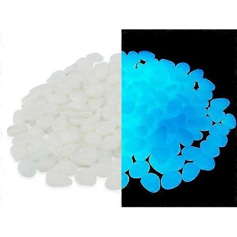 100 pierres décoratives luminescentes blanches (1/5)
