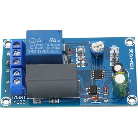 Minuterie à Relais Réglable, Module Temporisateur 220V pour Usine et Maison (1/5)