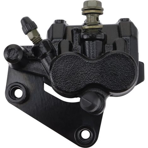Hintere hydraulische Bremszangenbaugruppe mit Dichtungssatz, kompatibel mit Bremszangenreparatur- und -modifikationsteilen für 100ccm und 125ccm Geländefahrzeuge. (1/4)