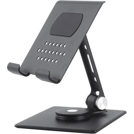 Tablet-Ständer, 360° drehbar, faltbarer iPad-Ständer, Tisch-Tablet-Ständer, geeignet für iPad Air/Mini, Kindle (4-16 Zoll) und Mobiltelefone.