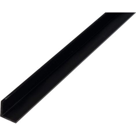 PROFILO ANGOLARE 20X20X1000MM PVC NERO