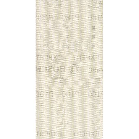 Bosch Accessories EXPERT M480 2608900747 Grille abrasive pour ponceuse orbitale non perforé Grain 180 (L x l) 186 mm x
