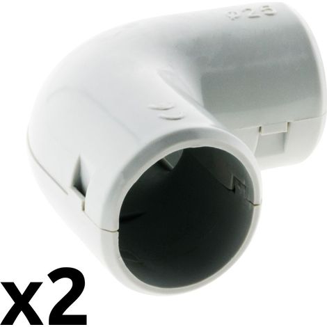 équerres Conduit ø25mm Hbf Fixation Robuste Pour Conduits électriques ø25mm - Hbf