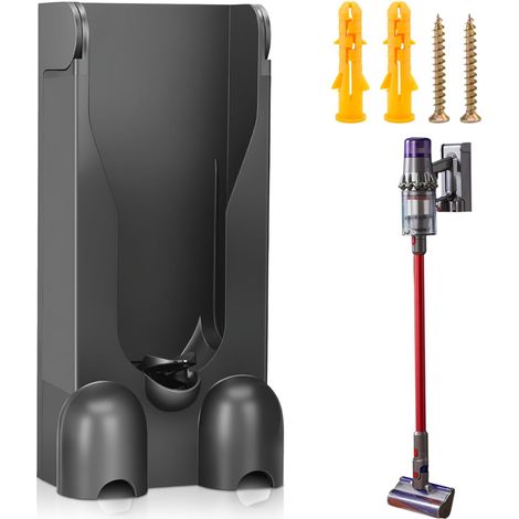 Soporte de pared para Dyson V15/V11. Base de carga. Soporte de pared compatible. Base de carga. Plástico ABS. Soporte compatible. Repuestos n.° 970011-01 970011-02. (1/4)
