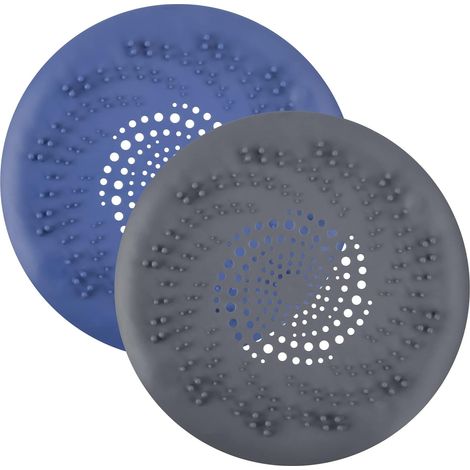 filtre à cheveux pour douche2morceau-silicone-Filtre du réservoir d'eau-Avec ventouse
