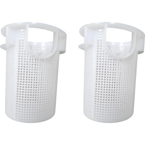 C8 Lot de 2 paniers de piège à pompe de piscine 58P pour Pentair Max E Glas II Pro Glas Max E Pro Pompes ABS Filtre Panier de rechange pour piscine creusée Spa (1/5)