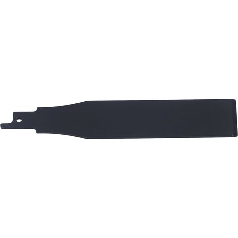 Lame de scie alternative en acier allié pour le décapage de la rouille et le nettoyage de la colle à carrelage, grattoir noir (1/5)