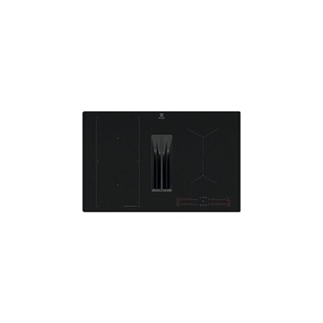 Electrolux – Plaque de cuisson induction 4 foyers 7350W – Hotte intégrée – Zone modulable – Dimensions 22,5 x 78 x 49 cm – Sécurité enfant (1/5)