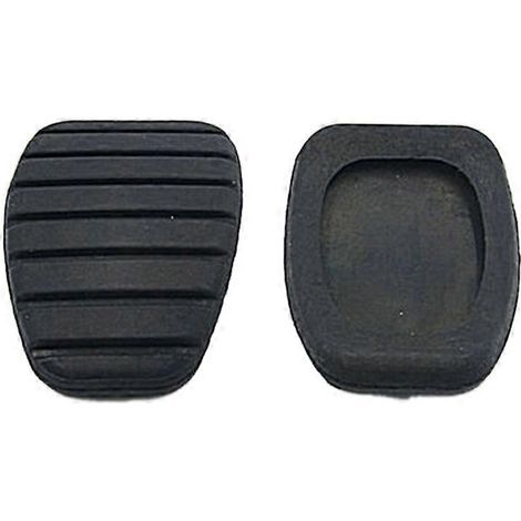 Paar Ersatz-Gummipedalabdeckungen für Brems- und Kupplungspedal für Renault Modus, Megane, Trafic, Twingo AF. Einfache Montage. (1/5)