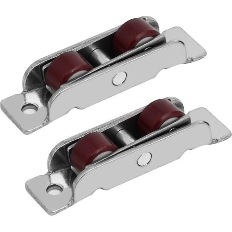 64mmx16mmx13.5mm Doppelrollen Schiebefensterflügelrolle 2 stück (271583bfddaa5a31e14705c43ff18d6d)