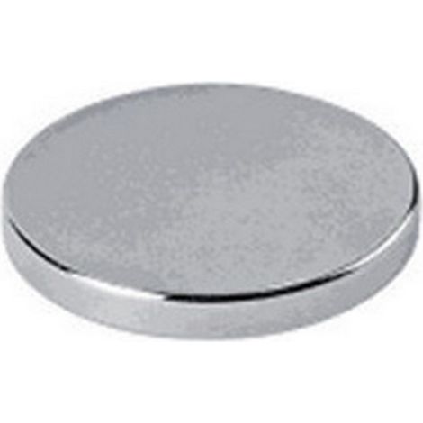 Blister bottone magnetico senza foro d 15x2 mm. 2 pezzi (1/2)