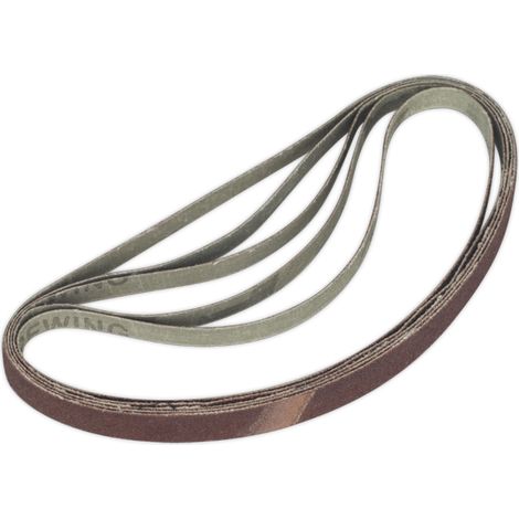 Sealey Sanding Belt 12 x 456mm 60Grit Pack of 5 SBS35/B60GW