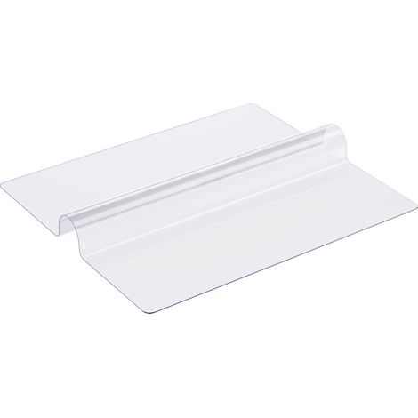 Mophorn Protector de mesa cuadrado de PVC, 54 x 54 pulgadas, 2,0 mm de grosor, transparente, impermeable, fácil de limpiar, ideal para oficina, comedor y mesita de noche