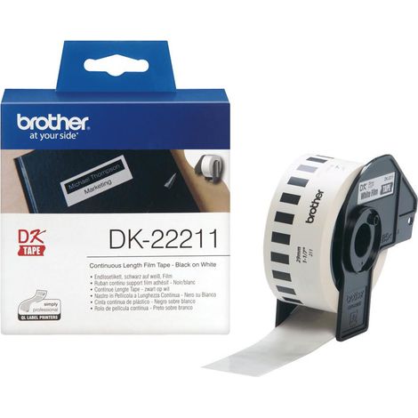 Brother DK-22211 rotolo di etichette bianco 29 mm