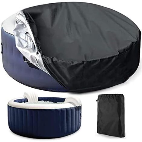 Bâche de piscine gonflable 210x90cm – Tissu Oxford 210D imperméable – Protection contre débris et intempéries – Compatible hors sol (1/5)