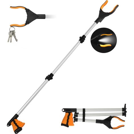 110 cm Telescopic Clip with Magnetic Hook, Waste Pick Up Pliers for Elderly People with Reduced Mobility (1/5)