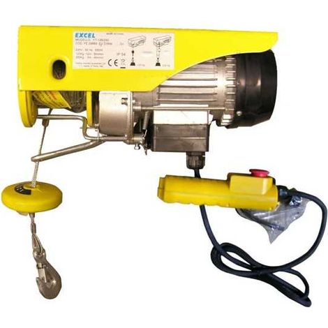 Polipasto eléctrico 125 Excel 02450