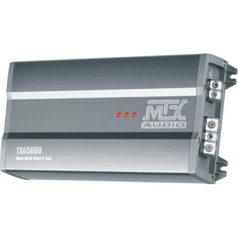 Amplificatore MTX TX6500D 12V Bloc Mono Classe-D 1x500W RMS in Alluminio (1/3)