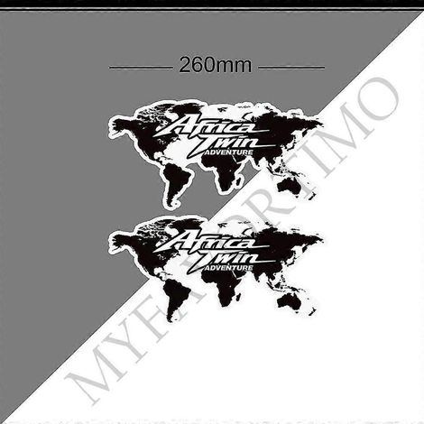 Housse de coffre, protection de réservoir pour Honda Africa Twin CRF1000L, CRF 1000, CRF 1100L, kit d'autocollants sports d'aventure - Africa Twin 12 (1/5)