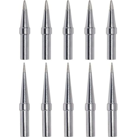 Fer à Souder Bout de Soudure pour Panne de Fer à Souder, Remplacement Pointes de Fer à Souder pour Stations de Soudage 6 pcs Lefou (1/5)