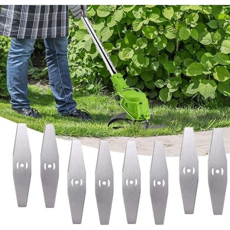 Replacement metal blade for 24V cordless grass trimmer – Compatible with grass trimmers – Clean cut for thick grass (1/5)
