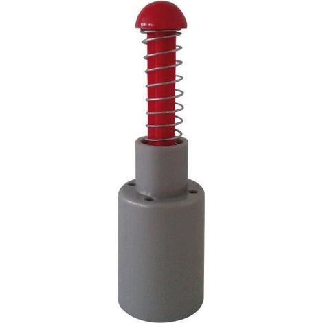 Presse mottes en plastique pour semis 4,5 cm – Création de pots de culture – Gain de temps – Dimensions H15 x Ø4,5 cm – Nature