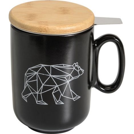 TABLE ET COOK ORIGAMI OURS TISANIERE NOIRE 450ML 1217329 (1/2)