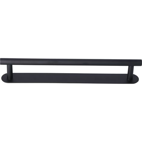 Porte-serviettes adhésif à une seule barre en acier inoxydable 304 pour cuisine et salle de bain, 40 cm / 15,7 pouces (1/5)
