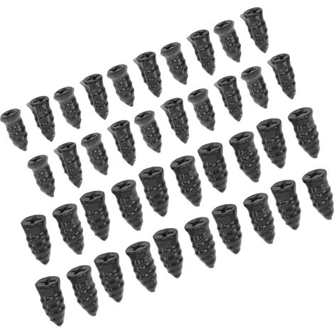 Este kit de reparación de neumáticos sin cámara, compuesto por 40 piezas, incluye tornillos y es apto para coches, motocicletas y camiones.