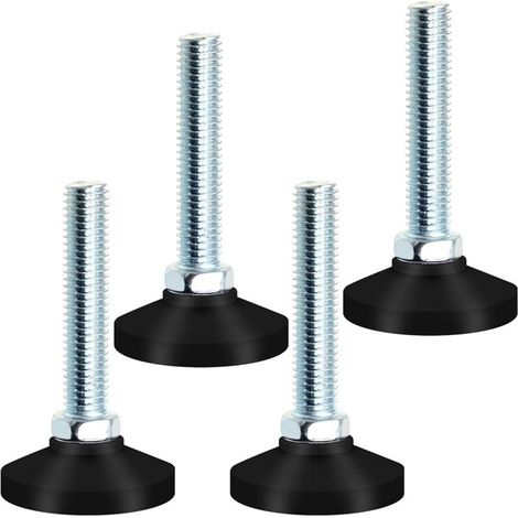 Vis de réglage M10 x 50 mm Vis de réglage Pied de réglage Vis pour meubles-LIAIKI (1/5)