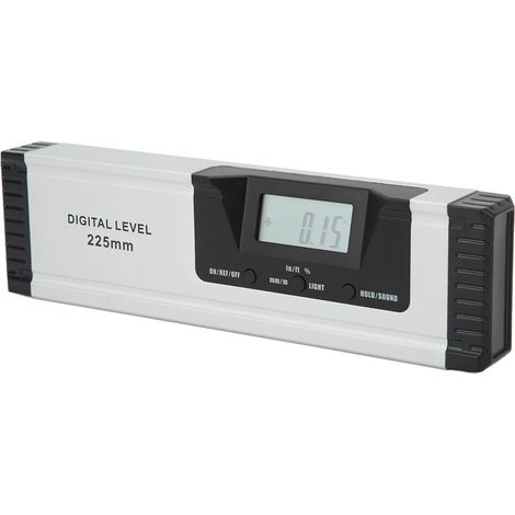 Hochpräzise magnetische Digitalnivellieranlage, elektronisches Messlineal aus Aluminiumlegierung, Neigungsmesser mit Magnet (1/5)
