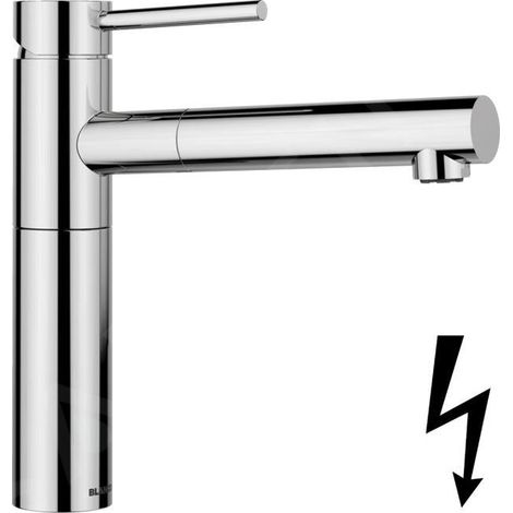 Blanco Alta II - Mitigeur d’évier avec bec extractible, chrome 527556