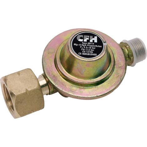 Riduttore per bombola di propano GPL da 11 kg con attacco CFH 52114 (1/4)