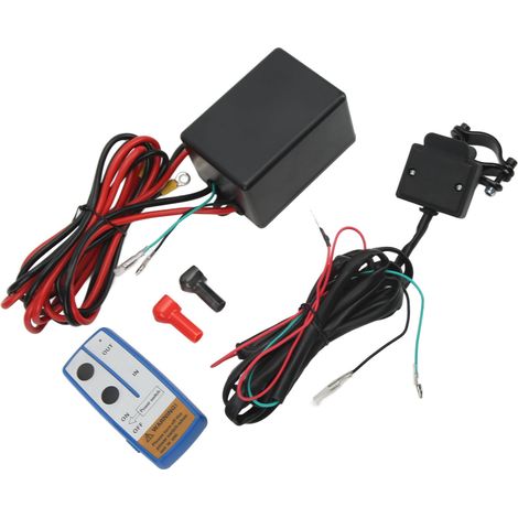 Télécommande pour Treuil Électrique 12V Résistant à Haute Température Universelle Compatible Treuils 2000-4000LB Kit de Commande à Distance (1/5)