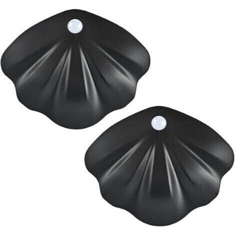 Lot de 2 veilleuses magnétiques avec détecteur de mouvement, 3 couleurs de lumière