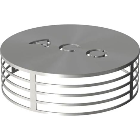 ACO Avaloir à gravier Jet DN50/Spin DN70/ H 1,5/V2A, 7000.02.00