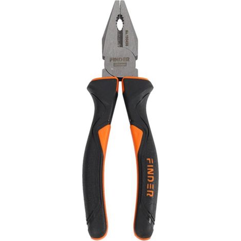 Ensemble d'outils professionnels FINDER de 20 cm (8 pouces) : pinces à dénuder et à sertir, pinces à becs fins, outils à main multifonctions.-AquaForge (1/5)