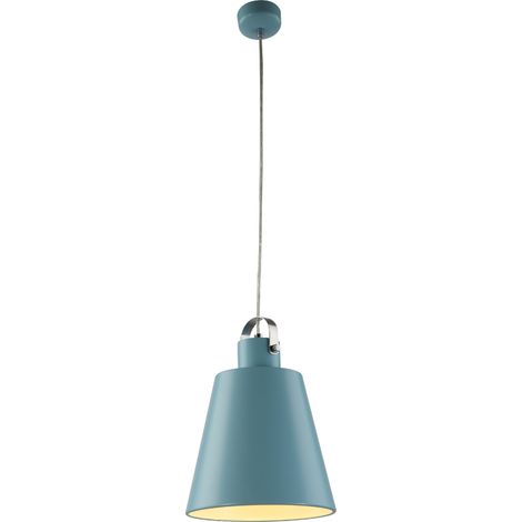 Suspension LED design cloche bleu 5W (Eq. 40W) (1/3)