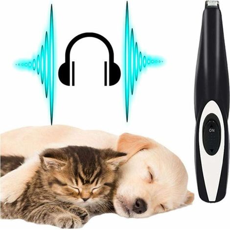 Ahlsen Haustier-Schermaschinen-Set, geräuscharm/leise für kleine Hunde und Katzen (1/5)