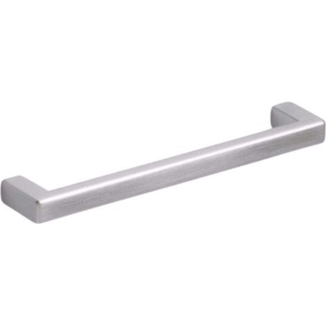 Maniglia in metallo alluminio per mobile Zama 12548A25 Interasse 128 mm, 138 mm, 10 mm, 25 mm