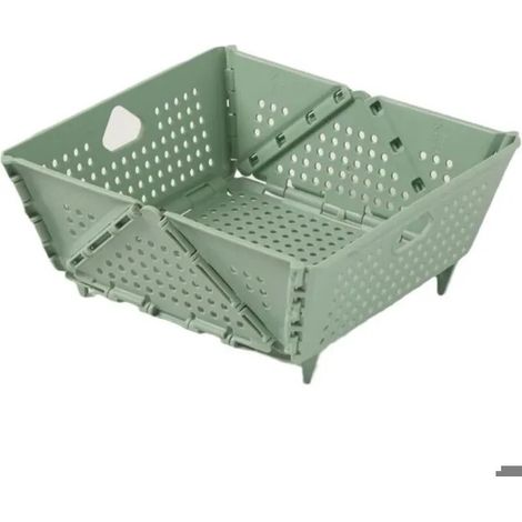 1 passoire extensible pliable légère utile pour l'évier, panier de drainage pratique et léger en plastique pour fruits, légumes et (1/5)