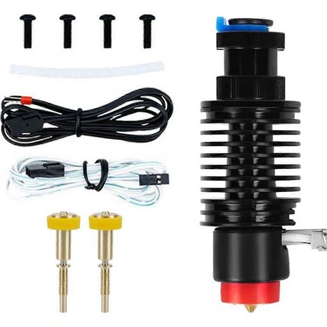 Für E3D Revo Keramik-Hotend-Kit V6 Radiator Messingdüse Heizung B-0,25 mm-