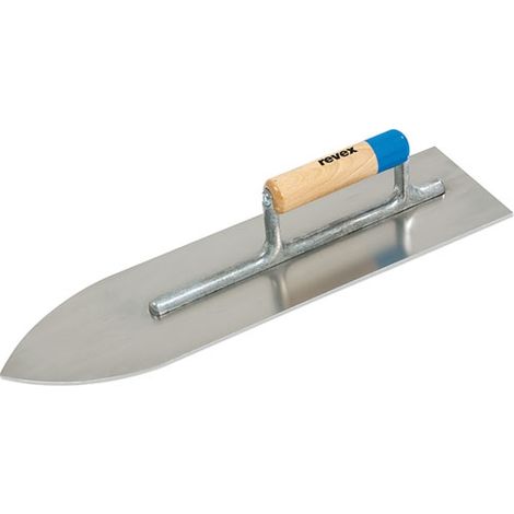 Cazzuola revex flamand 450mm manico legno acciaio